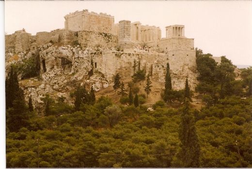 Besøg på Akropolis Grækenland