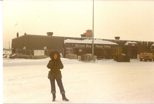 Mellemlanding i Goose Bay