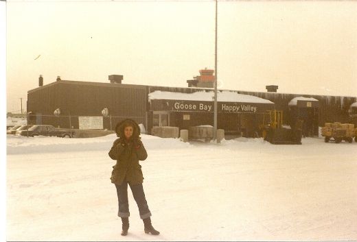 Mellemlanding i Goose Bay