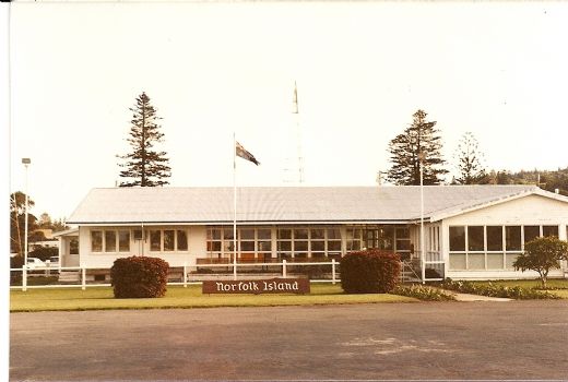 Terminal at Norfolk Island