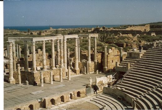 View over Leptis Magna